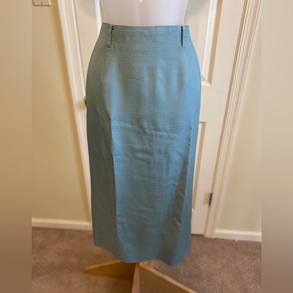 Talbots - Lovely teal color maxi skirt, Size: 6